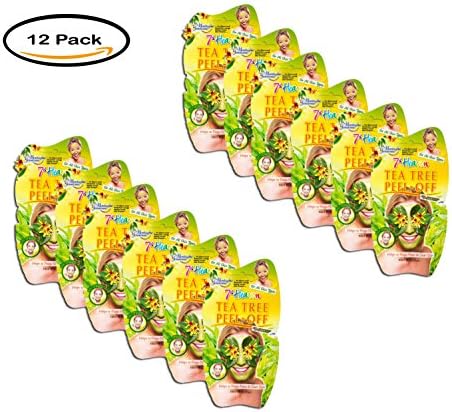 PACK OF 12 - 7th Heaven Tea Tree Peel-Off Masque, 0.3 fl. oz.