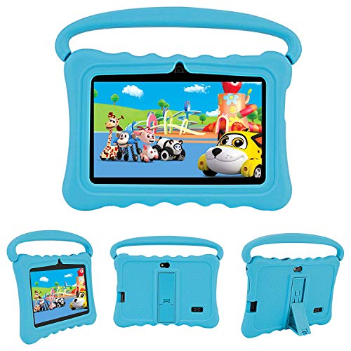 Kids Tablets PC, Veidoo 7 inch Android 8.1 Tablet with Google Play Store GMS Certification 16GB Storage, IPS Screen, Premium Parent Control Pre-Installed iWAWA APP, Best Gift for Kids (Turquoise) - Thumbnail 7