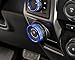 BORUIEN Air Conditioner AC Climate 4WD Engin Start Stop Headlight Volume Radio Control Switch Knob Cover for Ford Maverick 2022 2023 7PCSpcs Aluminum Alloy (Gold, 2022-2024)
