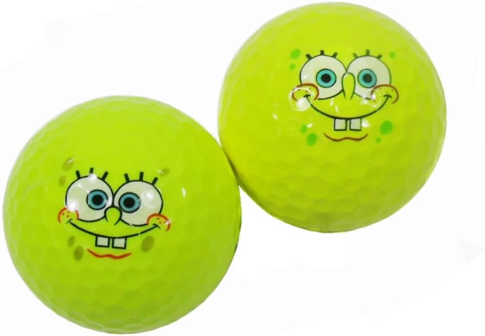 SpongeBob STRL36BXSpongebob Recycled Golf Ball, 36 Count, Recycled