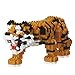 Nanoblock Deluxe Bengal Tiger Building Kit, Orange