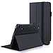 LG G Pad X8.3 Case, FYY[Full Protection]Premium PU Leather Case with Card Slots, Note Holder, Hand Strap for[Only Verizon Wireless Model VK815]LG G Pad X8.3 Android Tablet Black (With Auto Wake/Sleep)