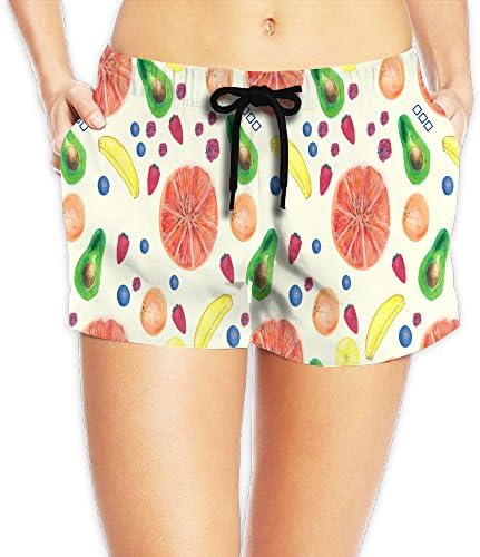 Beach Short Pants Mixed Fruit Women's Brand New 2017 Hot