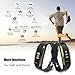 Fitness Tracker, KINGBERWI Heart Rate Monitor Activity Tracker, IP67 Waterproof Smart Bracelet Bluetooth Wristband Blood Pressure Watch with Sleep Monitor for Kids Girls Men Android iPhone (Black)