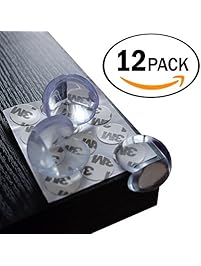 ELLA'S CLEAR CORNER PROTECTORS | High Resistant Adhesive Gel | Best Baby Proof Corner Guards | Stop Child Head Injuries | Tables, Furniture & Sharp Corners Baby Proofing (20 Pack)