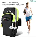Keynice(TM) Sports Armband, Multifunctional Pockets Running ArmBag for iPhone6&6S(4.7inch),5S 5C 4S Samsung Galaxy S6,S5,S4, Nexus 5, Sony Xperia Z4 Z5 and other Wide 3.5~4.8