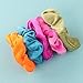 SUBANG 12 Pieces Colors Fashion Hair Bands Deft Bun Maker Cloth Maker Summer Headband Hair Twist Tool Hair Accessories for Women Girls