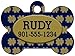 Notre Dame Fighting Irish Personalized Dog Tag Pet Id Tag w/ Your Pet's Name & Number