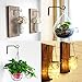 LOOGI Plant Hooks Iron Wall Hanger Decorative Bracket Holder 6 Inch for Hanging Planter Lantern Bird Feeder Sconce – 3 Packthumb 3