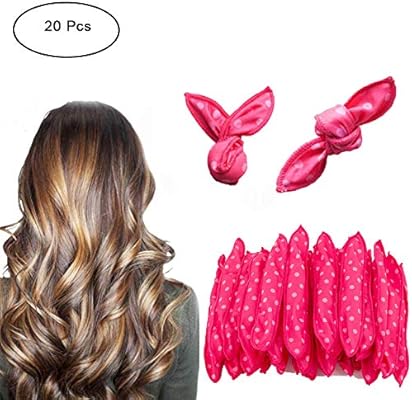 Zinnor Hair Curlers Rollers No Heat Damage Overnight Sleep