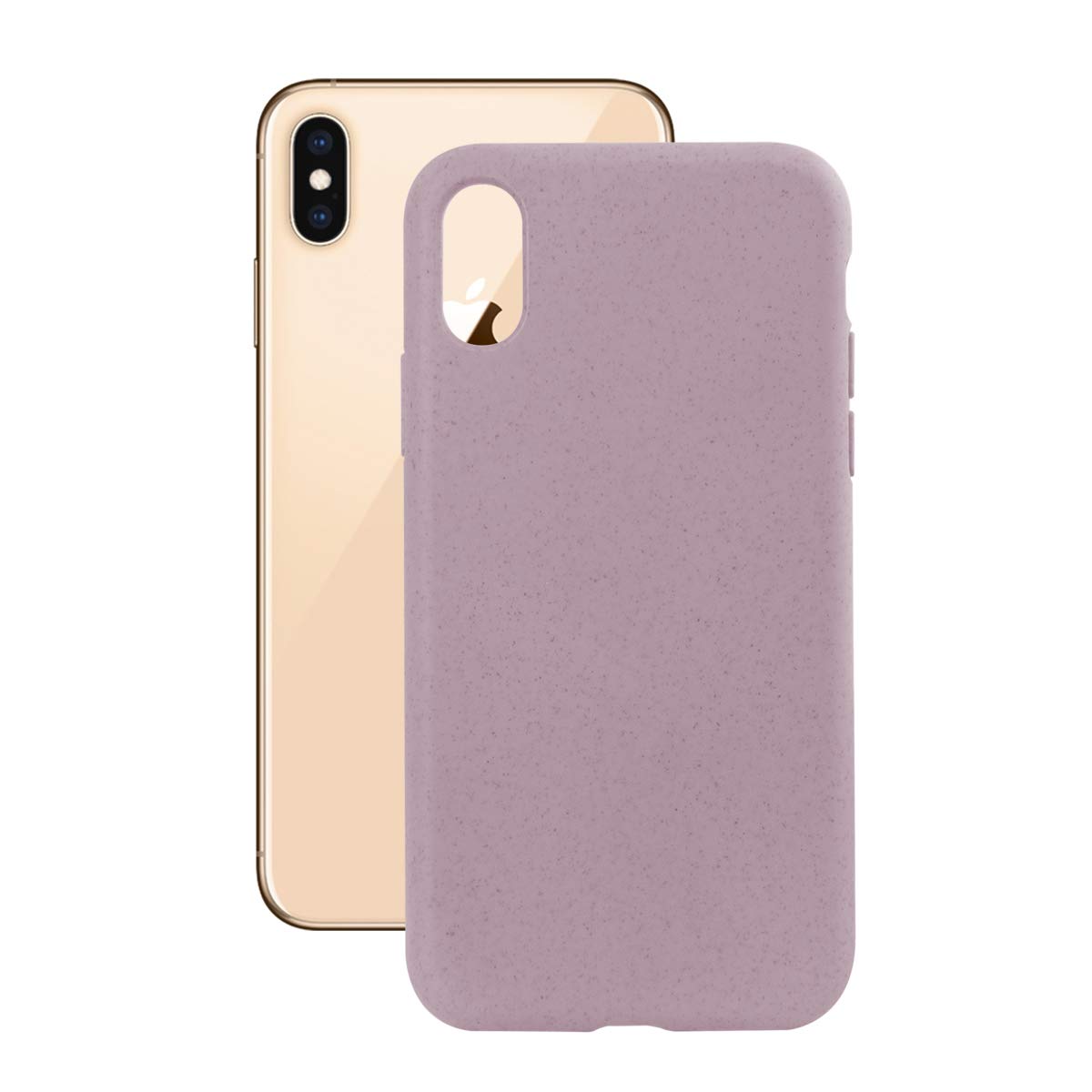 BigBuy Tech S1903439 Case for iPhone Xs Eco-Friendly pink — image 1