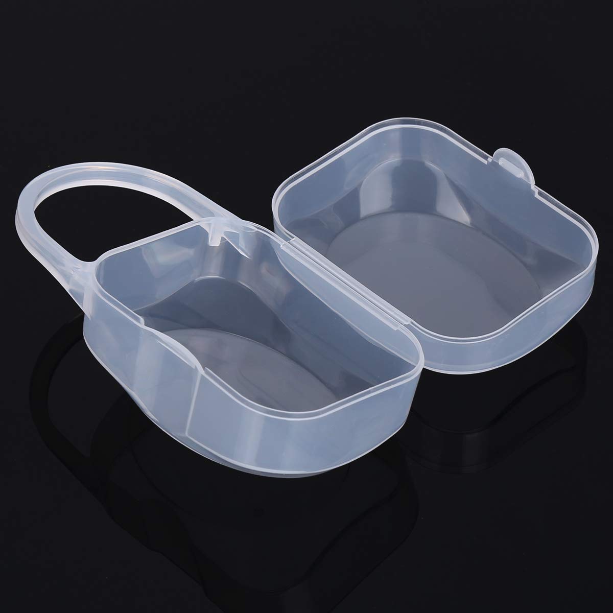 LANEYLI Pacifier Box Pacifier Shield Case Pacifier Clip Holder - Pack of 2 : Baby
