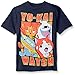 Yo Kai Big Boys' Short Sleeve T-Shirt Shirt, Navy, Medium/10-12
