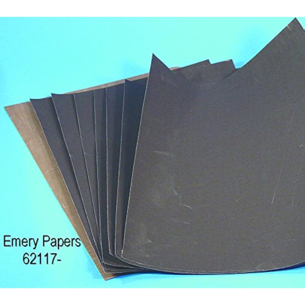 6211704 Emery Paper, 4/0 Grit (Pack Of 10) Industrial & Scientific eBay