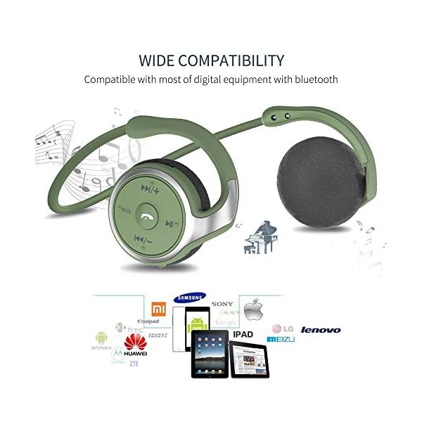 Wireless-Headphones-FM-Radio-Running-Bluetooth-Headphones-Support-TF-Card32G-Stereo-Foldable-Lightweight-Sweatproof-Sports-Earphones-with-Mic-Compatible-with-iPhone-Samsung-SmartphonesGreen Wireless Headphones, FM Radio Running Bluetooth Headphones Support TF Card(32G), Stereo Foldable Lightweight Sweatproof…