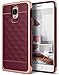 OnePlus 3T Case, Caseology [Parallax Series] Slim Dual Layer Protective Textured Geometric Cover Corner Cushion Design for OnePlus 3 Case / OnePlus 3T (2016) - Burgundy