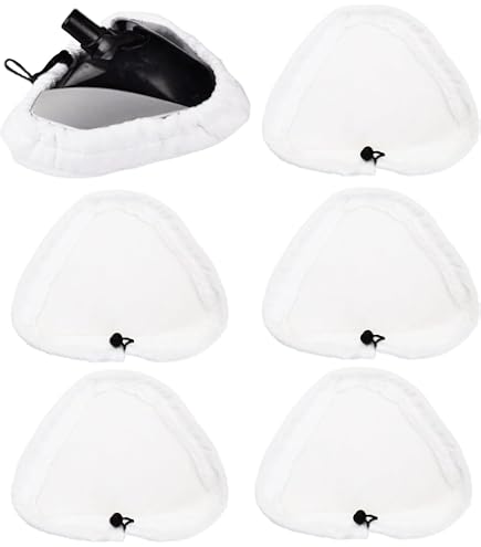 Clean Co. 3 Ersatz-Pads Für Dampfreiniger – Kompatibel Mit Dirt Devil AD50000, PD20000 (Mikrofaser, Wiederverwendbar)