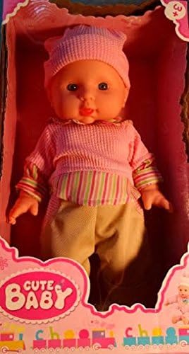Toy Dolls for Girls | Best Baby Fashion | Pink Shirt Khaki Pants Dress Up | Toddler Smile | Easy to Clean, Great Quality Clothes