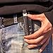 Adjustable Pocket Clip/Belt Holster for JUUL Vape E-Cig Kydex Holder Sleeve Cover Carrying Case | Made in The USA - Device Not Included