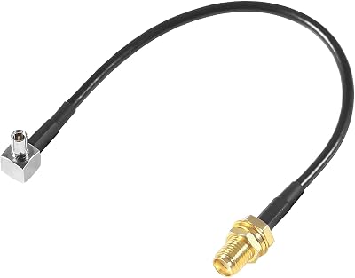 AOICRIE SMA Female to TS9 Male Adapter Cable 15cm for 4G LTE Router MiFi Hotspot