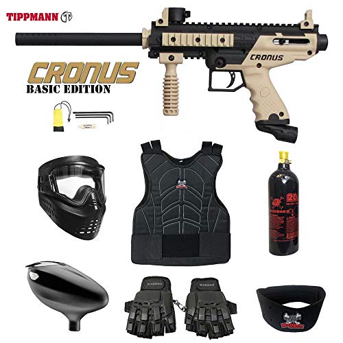 Maddog Tippmann Cronus Beginner Protective CO2 Paintball Gun Package