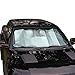 MARKSIGN Windshield Sunshade, Custom-Fit for 2015-2019 Ford F-150 SuperCrew Cab, Suction-Cup Free and Easy Setup Design