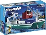 PLAYMOBIL Cargo Ship with Loading Crane