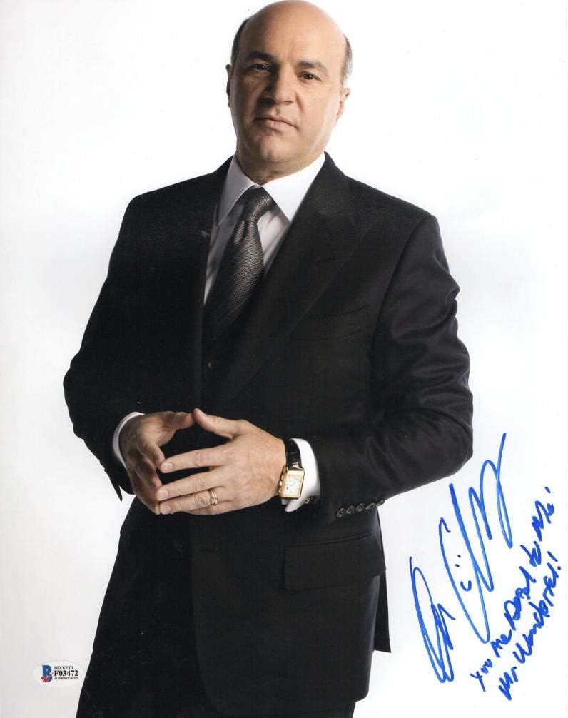 KEVIN O'LEARY SIGNED 11X14 PHOTO SHARK TANK AUTHENTIC AUTOGRAPH BECKETT COA A