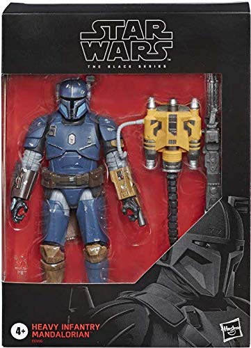 Collect Star Wars- Black series- Heavy Infantry Mandalorian- Encased in the strongest beskar armor, the mysterious Mandalorian is part of a secret enclave of his people.