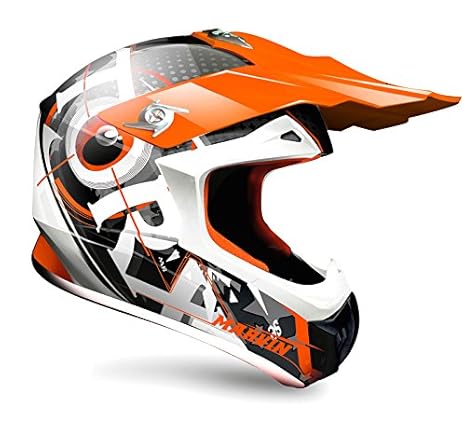 Taille S Gris TORX Casque Cross Moto MARVIN EYES