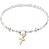 Alex and Ani Cross Clip Bangle