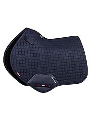 LeMieux Suede Close Contact Square Navy S/M