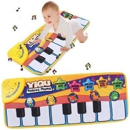 New Musical Music Kid Piano Play Baby Mat Animal Educational Soft Kick Toy Gift