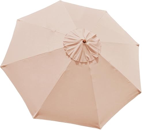 Amazon Com Chimaera 13 Ft 8 Rib Outdoor Patio Market Umbrella Replacement Top Canopy Avid Apricot Garden Outdoor