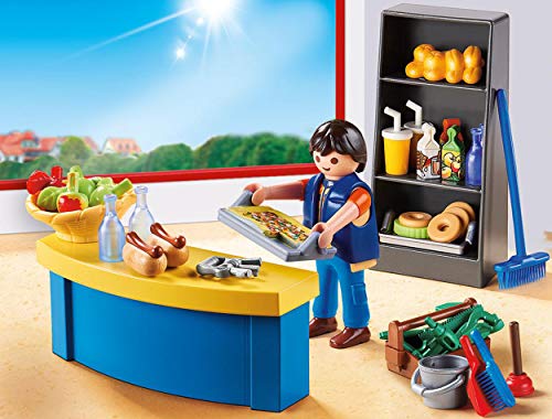 PLAYMOBIL City Life 9457 Hausmeister mit Kiosk, Ab 5 Jahren – Bild 3