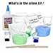 DmHirmg Slime Kit,DIY Slime Making Kit for Girls and Boys,Original Make Your Own Slime with Glue,Activator,Coloring for Best Chiristmas Gifts