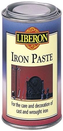 Liberon IP250 250ml Iron Paste for Fireplaces Wrought Iron Rust Protection