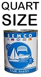 New Semco Teak Wood HoneyTone Finish Sealant Protector Sealer (QUART)