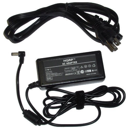 HQRP AC Adapter for Vizio PA-1051-11 E190MV E220MV M220MV M190MV VM190XVT VM230XVT TV Television Power Supply Cord Adaptor + Euro Plug Adapter