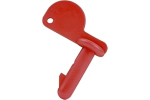 SUPERBOBI Trailer Hitch Pin Fits Peg Perego John Deere Farm Power Pull Turf Tractor Loader, Red Coupling Hitch Pin Replacement