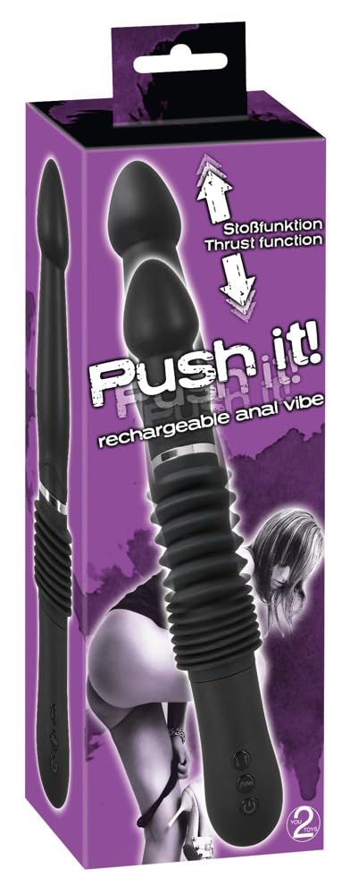 Push It! Thrusting Anal Vibrator