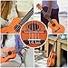 Soprano Ukulele Mahogany Wooden 21 Inch for Kids Beginner with Uke Gig Bag Strap Picks Capo Nylon String