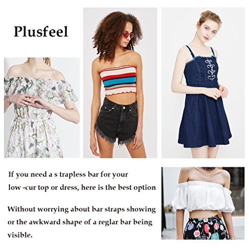 Plusfeel Padded Tube Bra for Women, Breathable Comfy Strapless Basic Sports Bra Student Tube Bra, Begie&Gray, 2 Pack, Medium