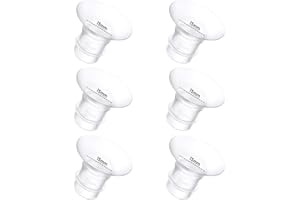 BDICOVE 6Pcs Breast Pump Flange Insert 15mm Compatible with Momcozy/Spectra/Medela/eufy/Elvie/Lansinoh/Paruu P10 Breast Pump, Fit for Momcozy M5/M9/M6/V2 Pro/V2 pro/S12 Pro/eufy E10 S1 S1 Pro, 24mm Flange
