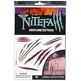 Long Slashes Nitefall Costume Tattoos by Savvi