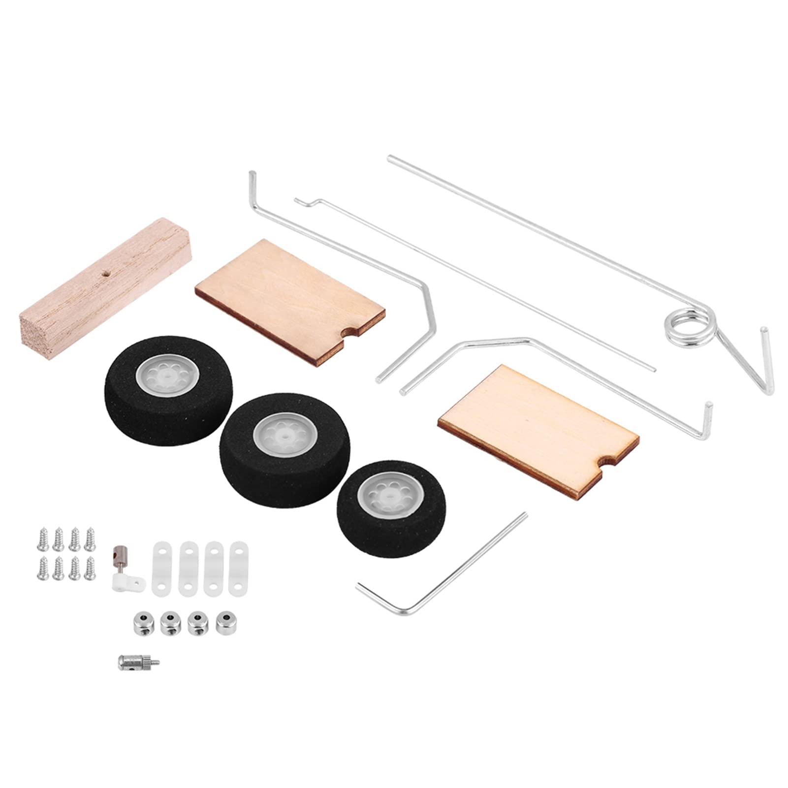 KIMISS KT Landing Gear Set for Fixed Wing RC Aircraft - Universal Wheel Kit for Easy Landing and Safe Use