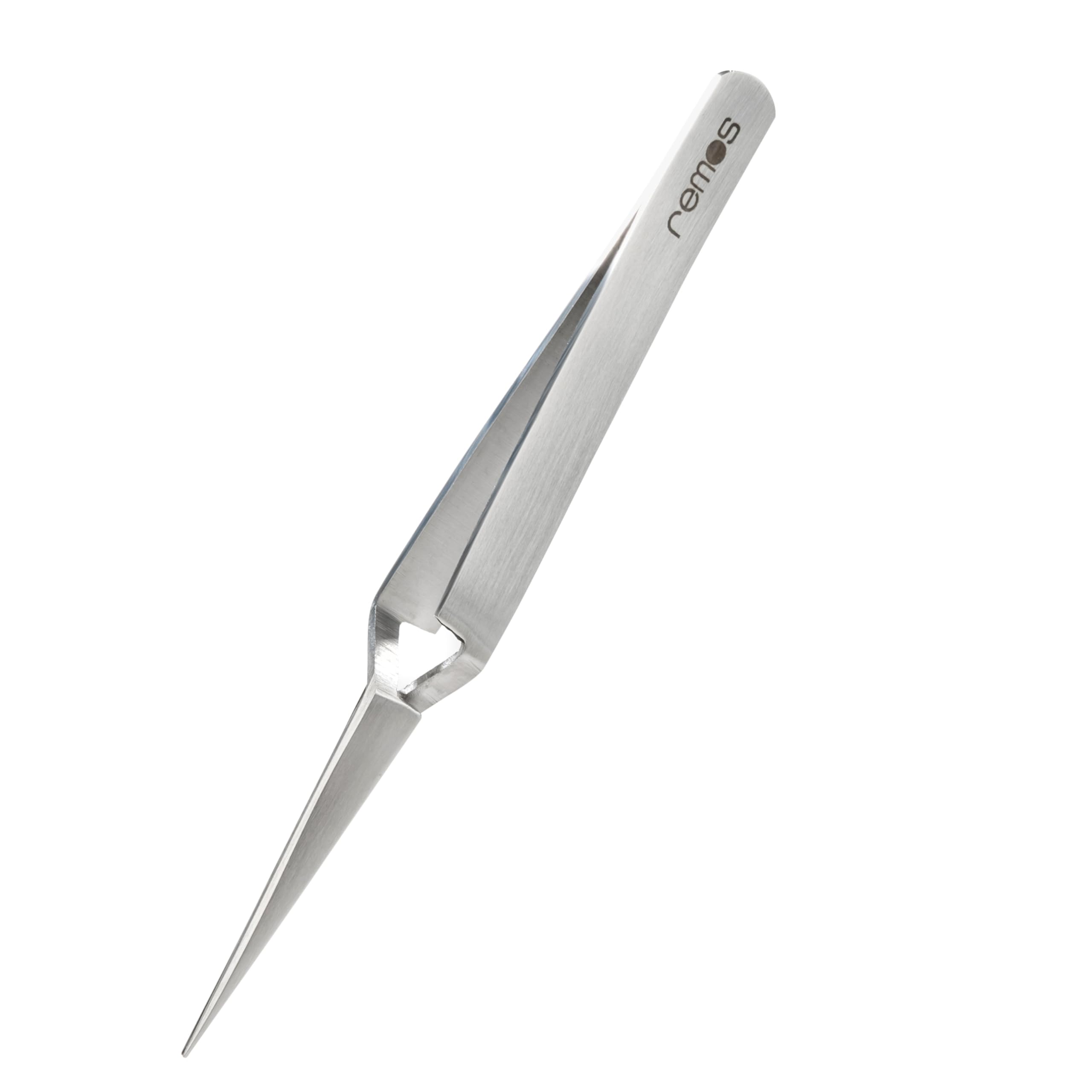 REMOS Clamp or Cross Tweezers with Straight tip Made of Stainless Steel 12cm