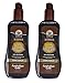 Australian Gold Dark Tanning Accelerator Spray Gel with Bronzer (2 Pack)
