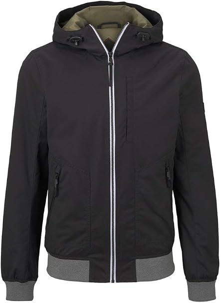 TOM TAILOR Denim Jacke Für Herren – Wasserabweisend, Mit Kapuze