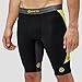 SKINS Mens Skins DNAmic Men's Compression Half Tights/Shorts, black/Citron, Small